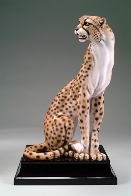 Cheetah - Ltd. Ed. 950 by Giuseppe Armani Image is watermarked for copyright protection and is not present on the actual art work.