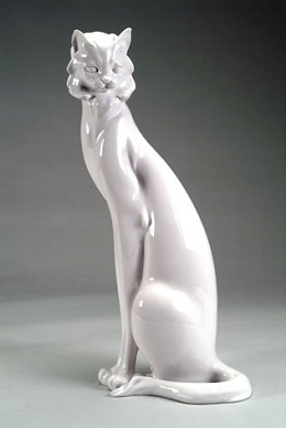 Cat - Large by Giuseppe Armani Image is watermarked for copyright protection and is not present on the actual art work.