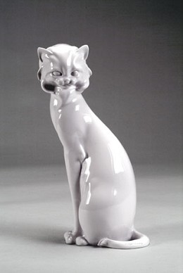Cat - Small by Giuseppe Armani Image is watermarked for copyright protection and is not present on the actual art work.