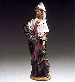 Carmen 1978-81 by Lladro Image is watermarked for copyright protection and is not present on the actual art work.