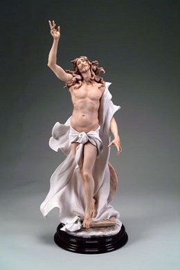 The Resurrection by Giuseppe Armani Image is watermarked for copyright protection and is not present on the actual art work.