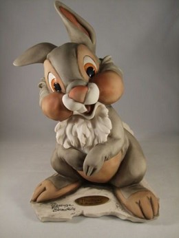 Thumper Sitting Thumper by Giuseppe Armani Image is watermarked for copyright protection and is not present on the actual art work.