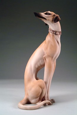 Hound - Medium by Giuseppe Armani Image is watermarked for copyright protection and is not present on the actual art work.