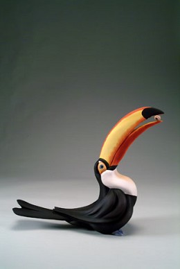Toucan - Large by Giuseppe Armani Image is watermarked for copyright protection and is not present on the actual art work.
