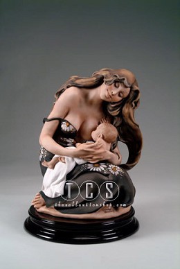New Life by Giuseppe Armani Image is watermarked for copyright protection and is not present on the actual art work.