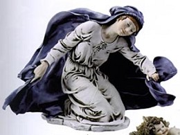 Madonna by Giuseppe Armani Image is watermarked for copyright protection and is not present on the actual art work.