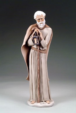St. Joseph - Nativity by Giuseppe Armani Image is watermarked for copyright protection and is not present on the actual art work.