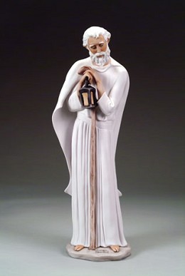 St. Joseph - Nativity by Giuseppe Armani Image is watermarked for copyright protection and is not present on the actual art work.
