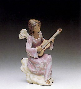 Heavenly Solo 1990-93 by Lladro Image is watermarked for copyright protection and is not present on the actual art work.
