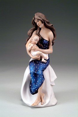 My Angel by Giuseppe Armani Image is watermarked for copyright protection and is not present on the actual art work.