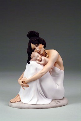 Love Moment by Giuseppe Armani Image is watermarked for copyright protection and is not present on the actual art work.