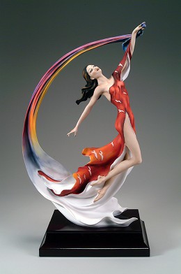 The Rainbow by Giuseppe Armani Image is watermarked for copyright protection and is not present on the actual art work.