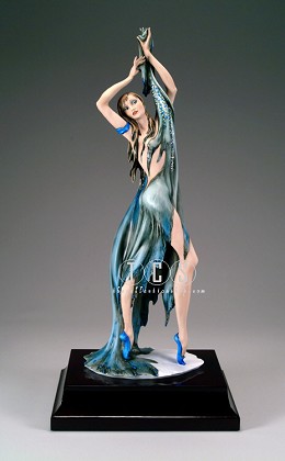 The Water by Giuseppe Armani Image is watermarked for copyright protection and is not present on the actual art work.