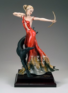 Diana by Giuseppe Armani Image is watermarked for copyright protection and is not present on the actual art work.
