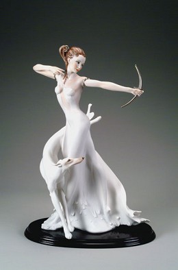 Diana by Giuseppe Armani Image is watermarked for copyright protection and is not present on the actual art work.