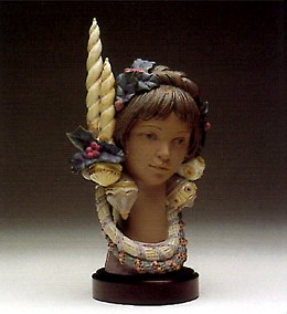 Holiday Glow Le1500 1993-97 by Lladro Image is watermarked for copyright protection and is not present on the actual art work.