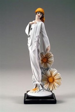 Lady Daisy by Giuseppe Armani Image is watermarked for copyright protection and is not present on the actual art work.