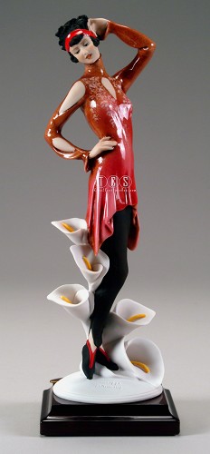 Lady Lily by Giuseppe Armani Image is watermarked for copyright protection and is not present on the actual art work.