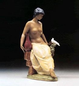 Solitude 1994-99 by Lladro Image is watermarked for copyright protection and is not present on the actual art work.