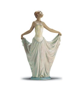 Dancer 1994-2001 by Lladro Image is watermarked for copyright protection and is not present on the actual art work.