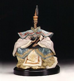 Emperor (coloured) 1998-2000 by Lladro Image is watermarked for copyright protection and is not present on the actual art work.