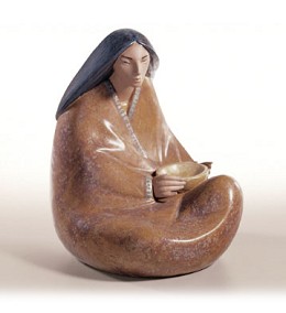 Spirit Of The Earth by Lladro Image is watermarked for copyright protection and is not present on the actual art work.