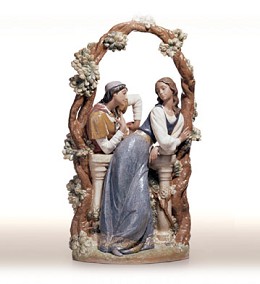Loving Words by Lladro Image is watermarked for copyright protection and is not present on the actual art work.