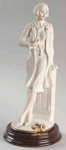 Lady Doctor by Giuseppe Armani Image is watermarked for copyright protection and is not present on the actual art work.