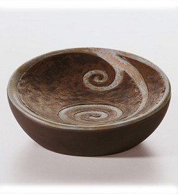 Bowl Pulse Of Africa by Lladro Image is watermarked for copyright protection and is not present on the actual art work.
