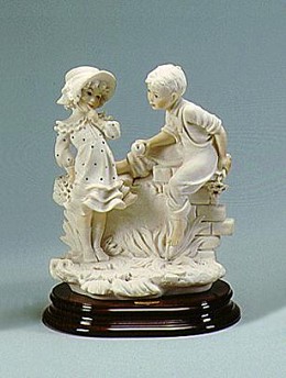 Tender Gifts by Giuseppe Armani Image is watermarked for copyright protection and is not present on the actual art work.