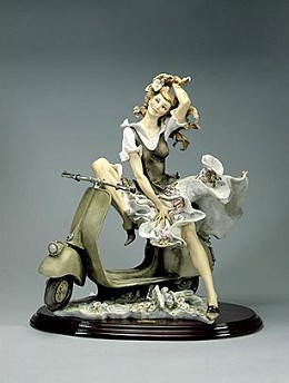 Roman Holiday Signed By Giuseppe Armani by Giuseppe Armani Image is watermarked for copyright protection and is not present on the actual art work.