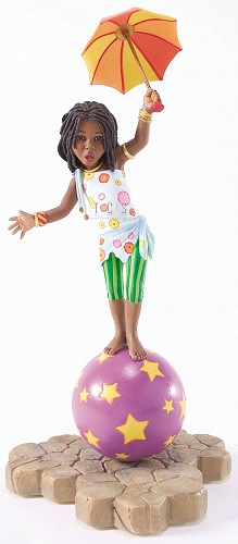 Tiny Tina by Ebony Visions Image is watermarked for copyright protection and is not present on the actual art work.
