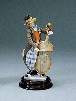 The Music Man by Giuseppe Armani Image is watermarked for copyright protection and is not present on the actual art work.