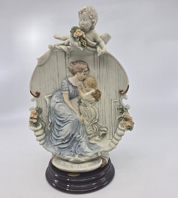 Mothers Day Plaque 1996 by Giuseppe Armani Image is watermarked for copyright protection and is not present on the actual art work.