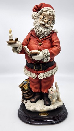 Santa's List by Giuseppe Armani Image is watermarked for copyright protection and is not present on the actual art work.