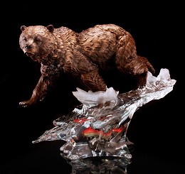 Solitary Hunter Artist Proof by Kitty Cantrell Image is watermarked for copyright protection and is not present on the actual art work.