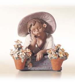 My Special Garden (1000) by Lladro Image is watermarked for copyright protection and is not present on the actual art work.