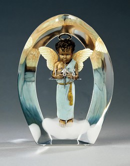 A Bright And Morning Star by Ebony Visions Image is watermarked for copyright protection and is not present on the actual art work.