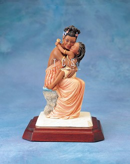 The Nurturer by Ebony Visions Image is watermarked for copyright protection and is not present on the actual art work.