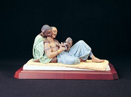 The Family by Ebony Visions Image is watermarked for copyright protection and is not present on the actual art work.