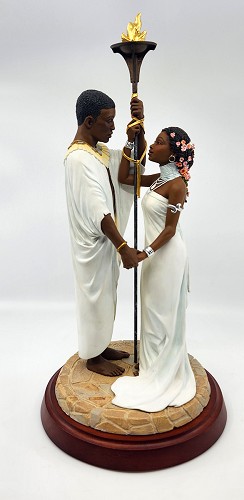 The Commitment by Ebony Visions Image is watermarked for copyright protection and is not present on the actual art work.
