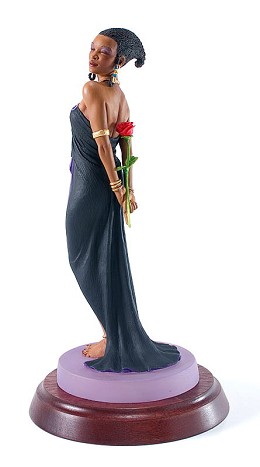 Evening Rose Limited Edition by Ebony Visions Image is watermarked for copyright protection and is not present on the actual art work.