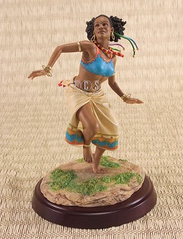 The Dancer by Ebony Visions Image is watermarked for copyright protection and is not present on the actual art work.