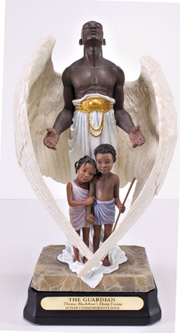 The Guardian 10-Year Commemorative Issue by Ebony Visions Image is watermarked for copyright protection and is not present on the actual art work.
