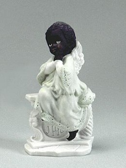 Black Angel by Giuseppe Armani Image is watermarked for copyright protection and is not present on the actual art work.