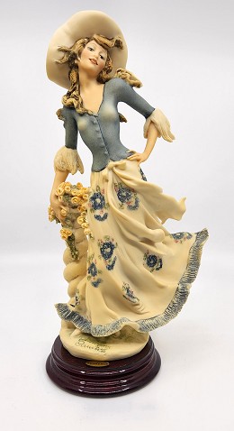 Lady Jane-Figurine Of The 1996 by Giuseppe Armani Image is watermarked for copyright protection and is not present on the actual art work.