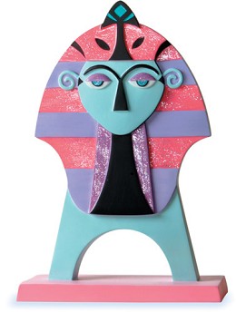 It's A Small World Egypt Sphinx by WDCC Disney Classics Image is watermarked for copyright protection and is not present on the actual art work.