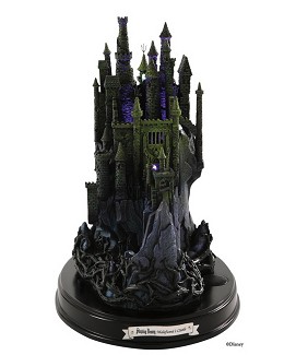 Sleeping Beauty Maleficents Castle Forbidden Fortress by WDCC Disney Classics Image is watermarked for copyright protection and is not present on the actual art work.