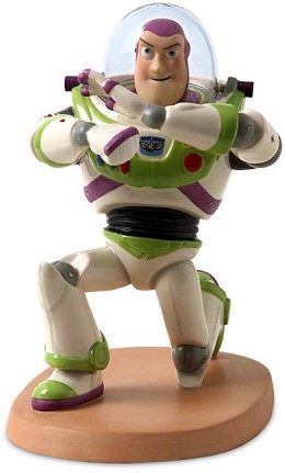 Toy Story Buzz Light Year Space Ranger by WDCC Disney Classics Image is watermarked for copyright protection and is not present on the actual art work.