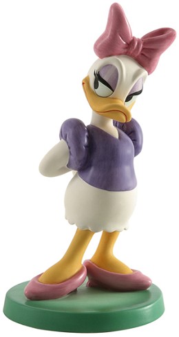 Quintessentially Disney Daisy What A Gal by WDCC Disney Classics Image is watermarked for copyright protection and is not present on the actual art work.